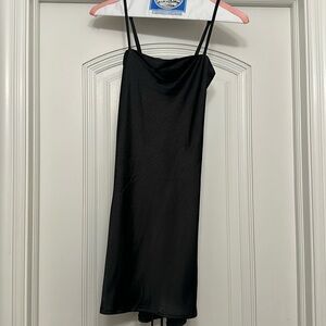 Princess Polly black strap mini dress